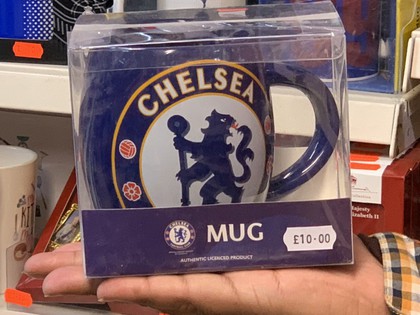 chelsea football team mug