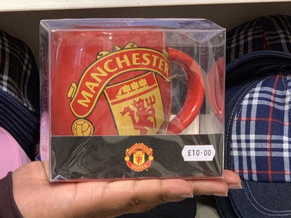 manchester united football team mug