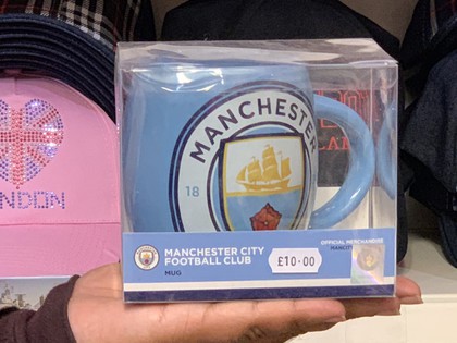 manchester city football team mug