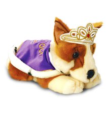 queen corgi bear